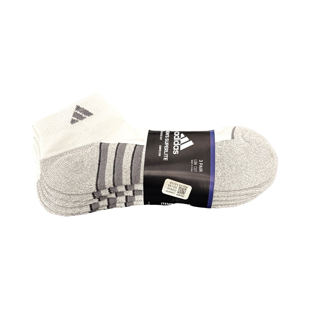 Men’s Adidas Superlite low socks size 6-12